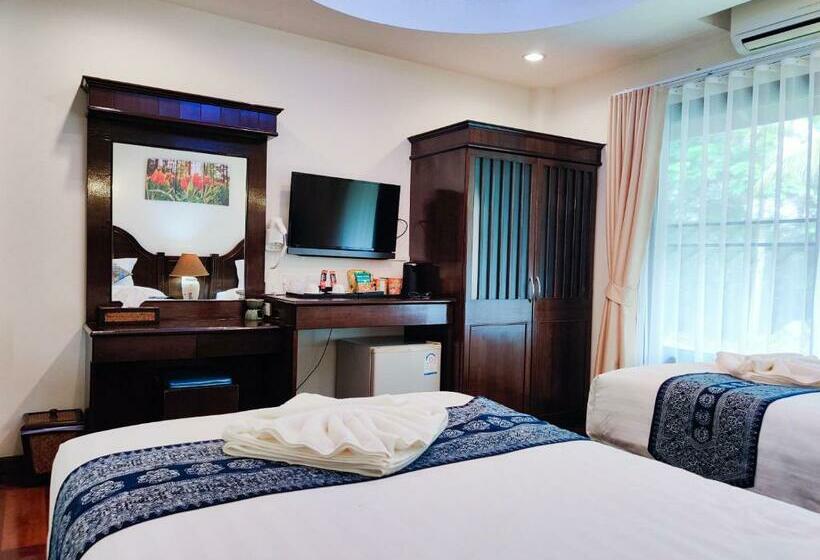 디럭스 룸, Nan Bluesky Resort And Spa