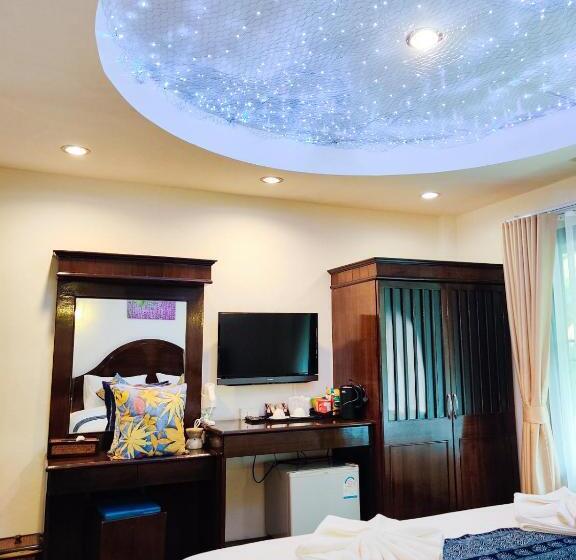 디럭스 룸, Nan Bluesky Resort And Spa