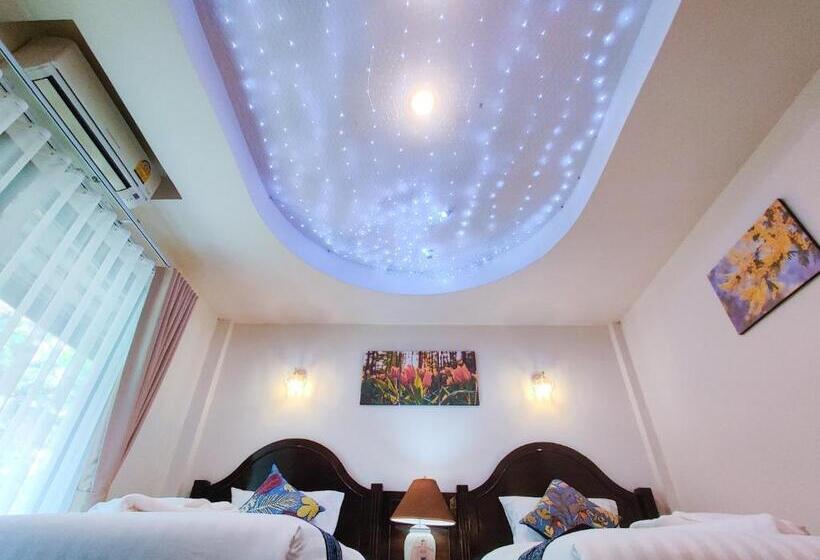 디럭스 룸, Nan Bluesky Resort And Spa