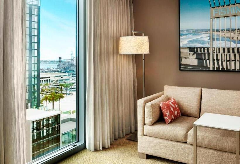 إستوديو قياسى سرير كينج, Residence Inn By Marriott San Diego Downtown/bayfront