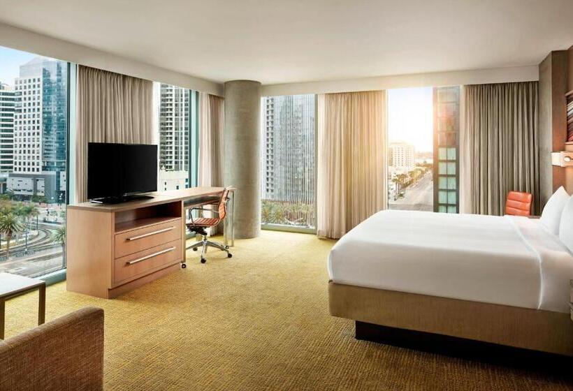 إستوديو قياسى سرير كينج, Residence Inn By Marriott San Diego Downtown/bayfront