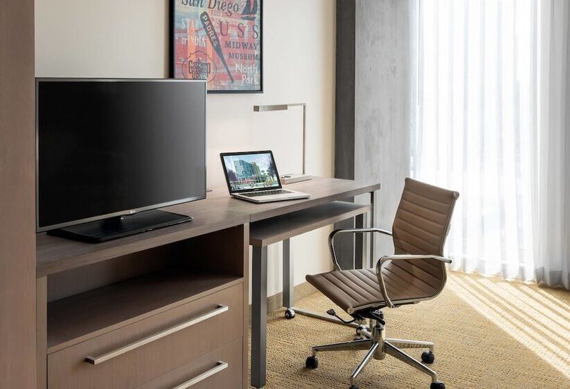 إستوديو قياسى سرير مزدوج, Residence Inn By Marriott San Diego Downtown/bayfront