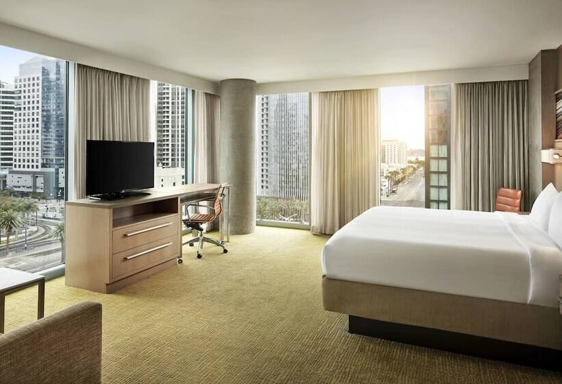 إستوديو قياسى سرير مزدوج, Residence Inn By Marriott San Diego Downtown/bayfront