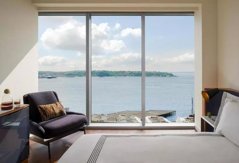 景色の見えるデラックスルーム, Thompson Seattle, By Hyatt