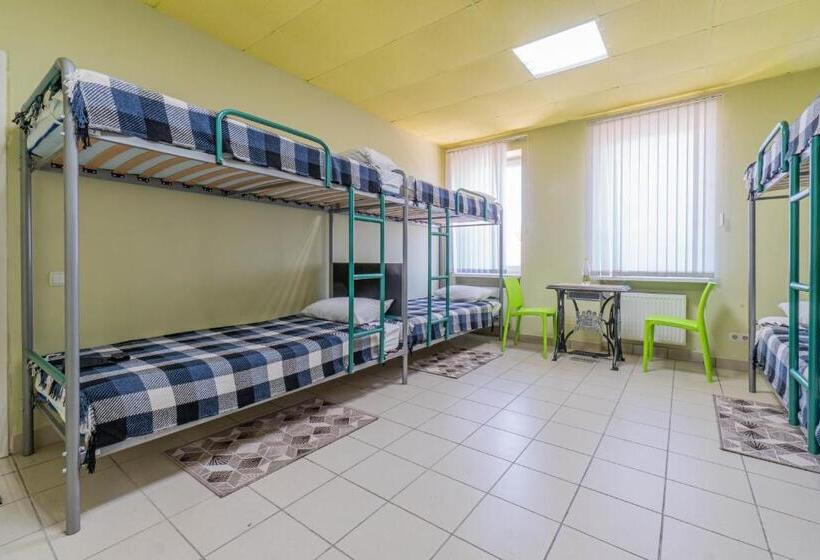 Кровать в Общей Комнате, хостел птица