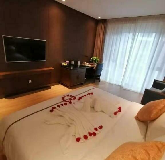 غرفة قياسية سرير كينج, Huanyu Jun Hui