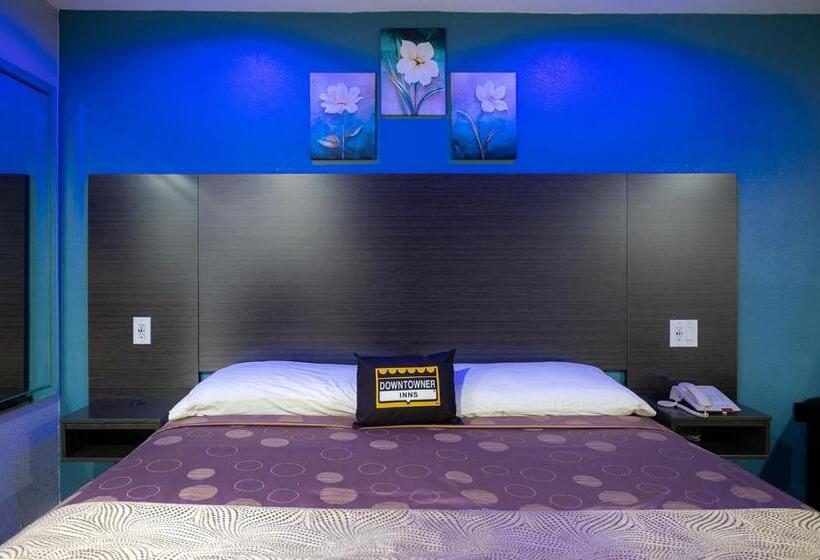 غرفة قياسية سرير كينج, Downtowner Inns Houston Downtown & Convention Center