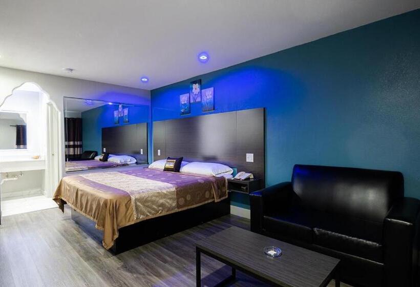 غرفة قياسية سرير كينج, Downtowner Inns Houston Downtown & Convention Center