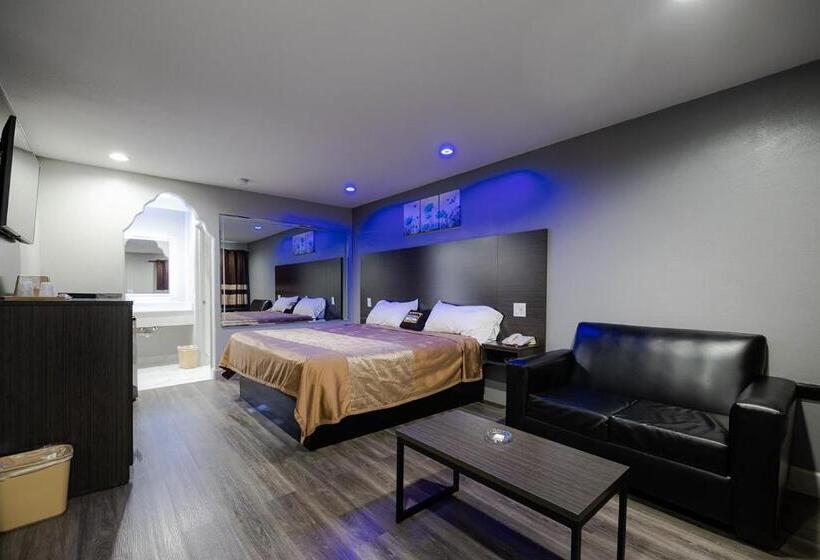 غرفة قياسية سرير كينج, Downtowner Inns Houston Downtown & Convention Center