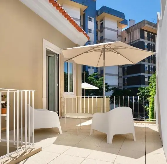 اتاق استاندارد با تراس, Vila Julieta Guesthouse