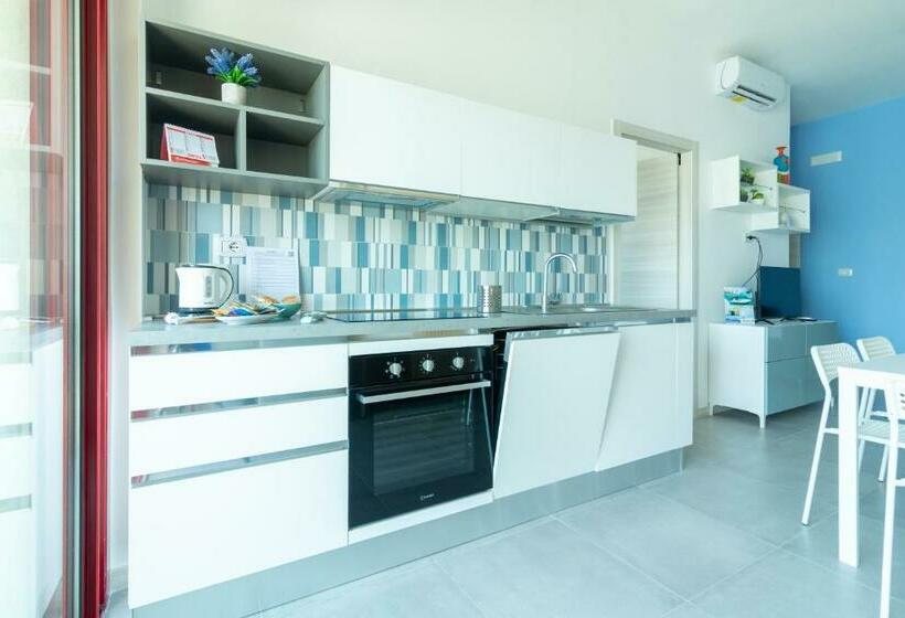 Апартаменты 1 Спальня с Террасой, Appartamenti Craulo