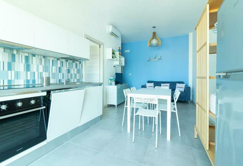 Апартаменты 1 Спальня с Террасой, Appartamenti Craulo