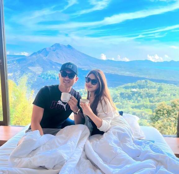 חדר דלוקס עם נוף להרים, Devanora Hotel & Resto