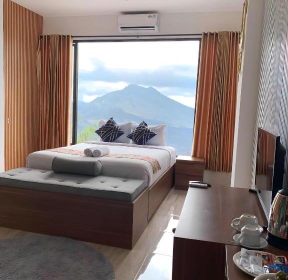 חדר דלוקס עם נוף להרים, Devanora Hotel & Resto