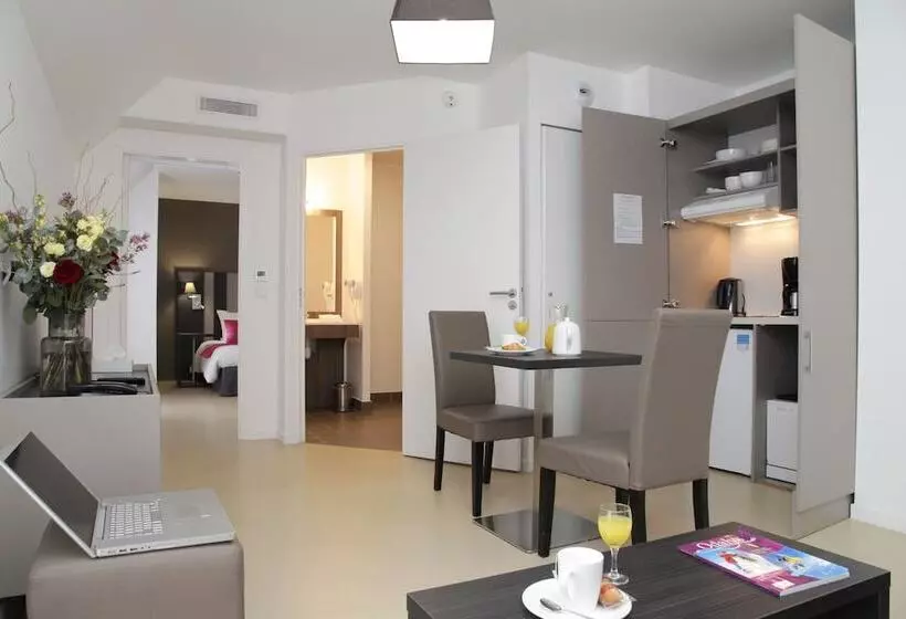 １ベッドルームアパートメント, Odalys City Rennes Lorgeril