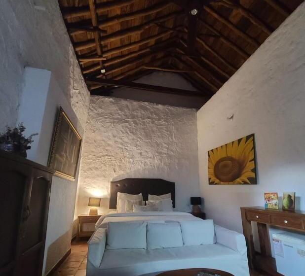 غرفة ديلوكس سرير كينج, Boutique Casa De Los Santos Reyes Valledupar