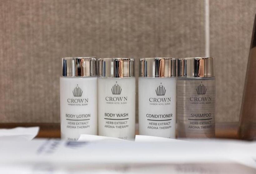 1ベッドルームアパートメントをつなぐ, Crown Harbor Hotel Busan