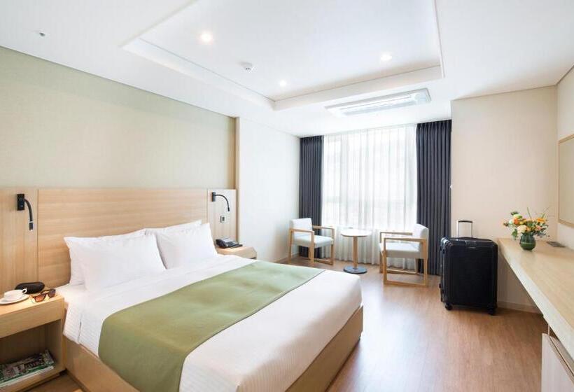 シティビューのデラックスルーム, Crown Harbor Hotel Busan