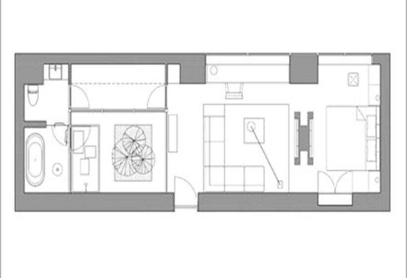 ビラホテル1ベッドルーム, Shinjuku Granbell