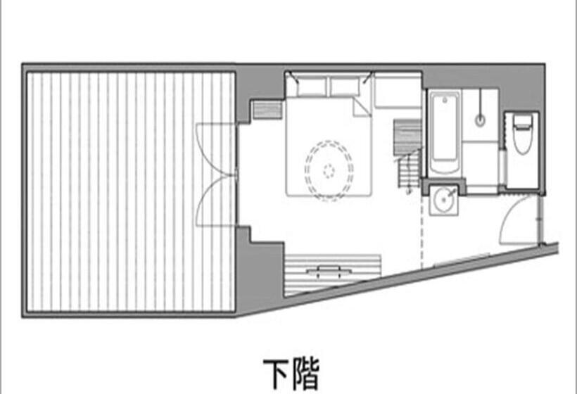 1階のスタンダードルーム, Shinjuku Granbell