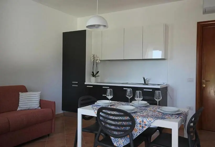 バルコニー付き１ベッドルームアパートメント, La Smeraldina Resort
