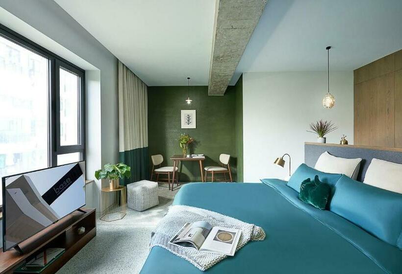 Quarto Deluxe, Baseplus Shanghai Binjiang Serviced Apartment