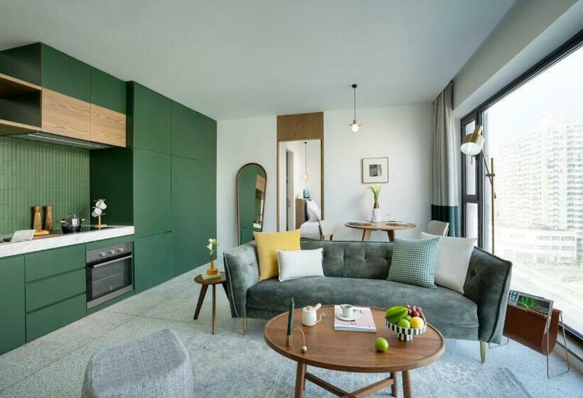 Suíte Familiar, Baseplus Shanghai Binjiang Serviced Apartment