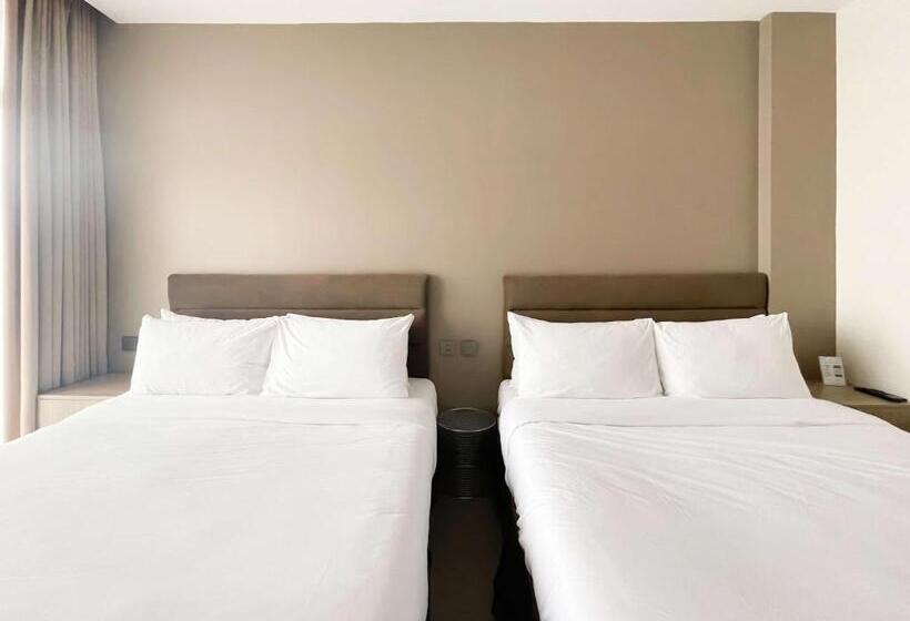 اتاق استاندارد چهارنفره با بالکن, Uphill Baguio Managed By Baguio Terra