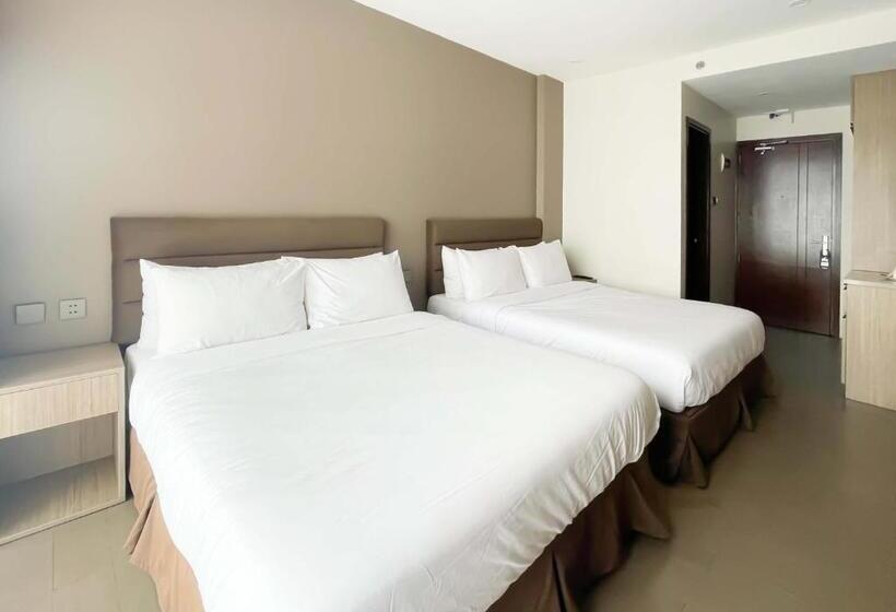 اتاق استاندارد چهارنفره با بالکن, Uphill Baguio Managed By Baguio Terra