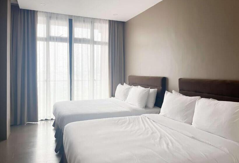 발코니가 있는 4인용 스탠다드 룸, Uphill Baguio Managed By Baguio Terra