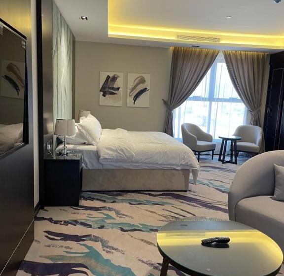 סוויטה עם טרסה, فندق الوتين Alwateen