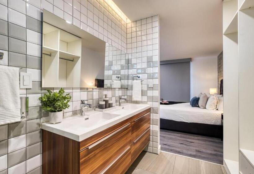 1 Sovrums premiumlägenhet med Balkong, Uliv Revolución Tijuana