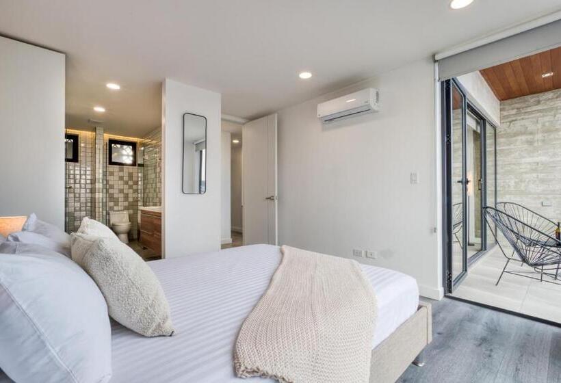 1 Sovrums Lägenhet med Balkong, Uliv Revolución Tijuana