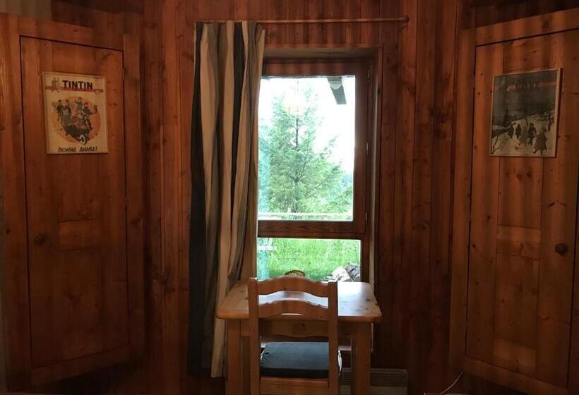 シングルデラックスルーム, Le Chalet Pointu De Capucine Chambre D Hote Arcs 1600