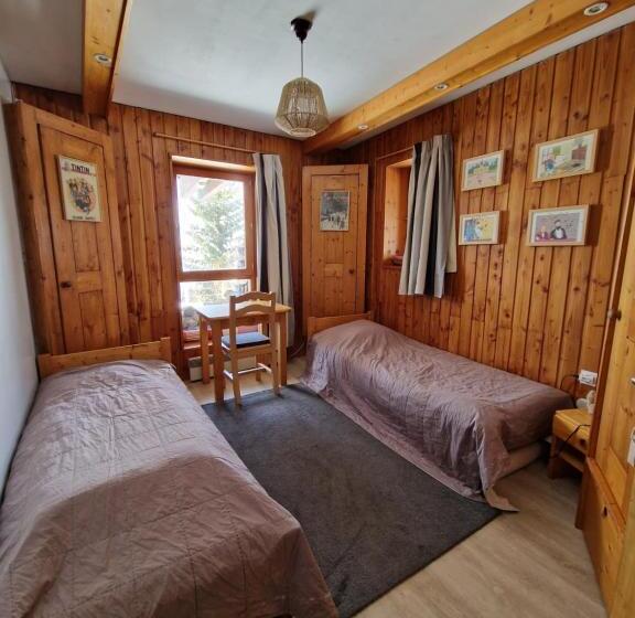 シングルデラックスルーム, Le Chalet Pointu De Capucine Chambre D Hote Arcs 1600