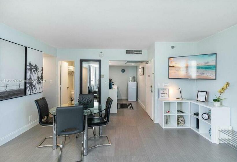 Escritório Estandar Vista Mar, 11th   Seven Heaven Miami  Unforgettable Ocean Front  Free Parking