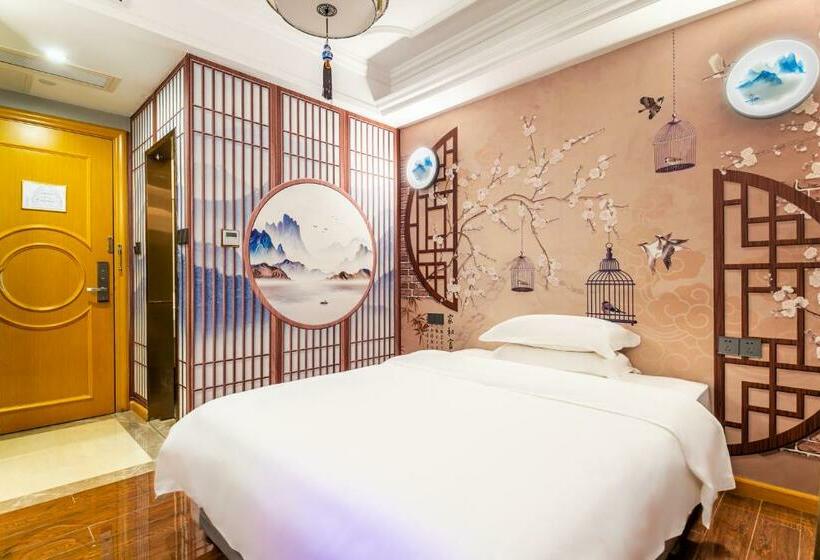 Номер Economy, Puzzle Hotel   Zhongshan 8th Road Chenjiaci Subway Station Branch