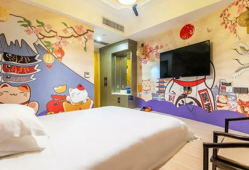 エコノミールーム, Puzzle Hotel Zhongshan 8th Road Chenjiaci Subway Station Branch