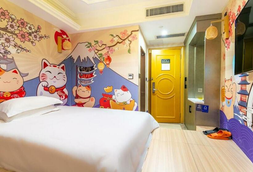 Номер Economy, Puzzle Hotel   Zhongshan 8th Road Chenjiaci Subway Station Branch