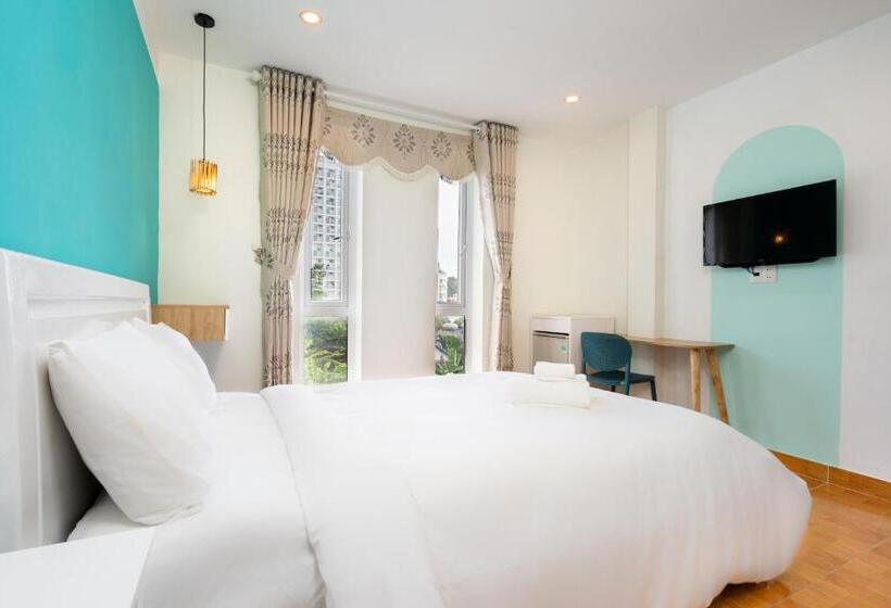 اتاق لوکس با چشمانداز دریا, Sunset Bãi Dâu Boutique Hotel Vũng Tàu