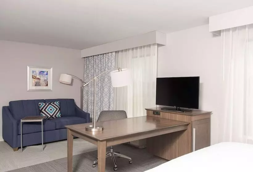 ダブルベッドのスタンダードスタジオ, Hampton Inn & Suites Michigan City