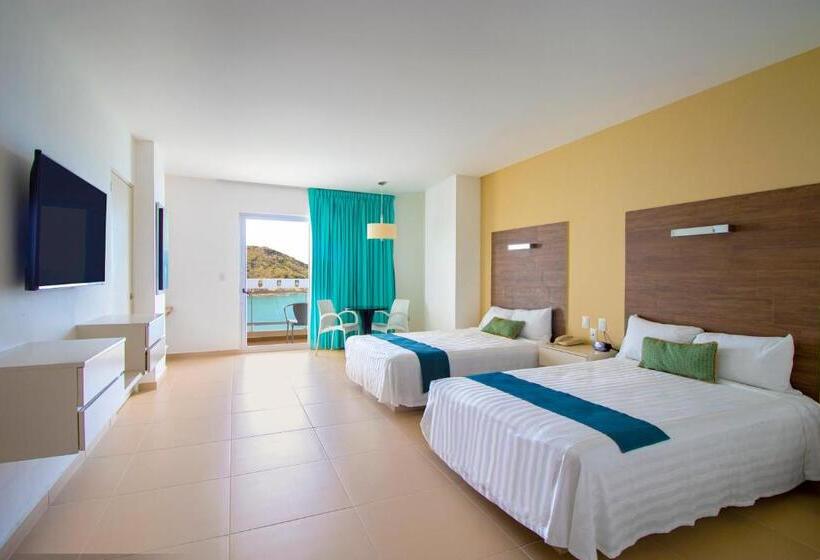 带城市景观的标准工作室, Pacific Palace Beach Tower