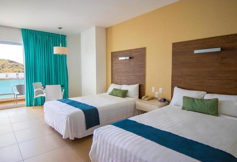 带海景的标准工作室, Pacific Palace Beach Tower