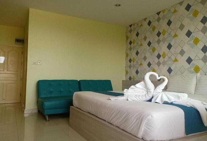 バルコニー付きデラックスルーム, The Icon Place 1 @ Central Pattaya