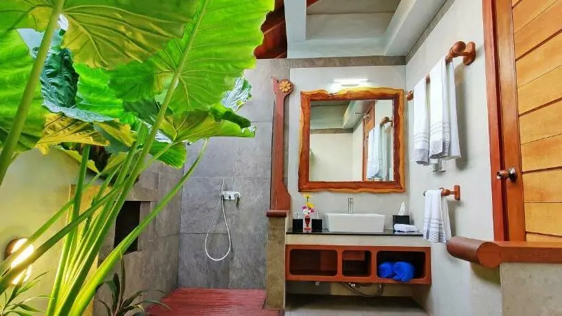 اتاق استاندارد با چشم‌انداز استخر, Island Luxury Boutique Hotel   Fulhadhoo