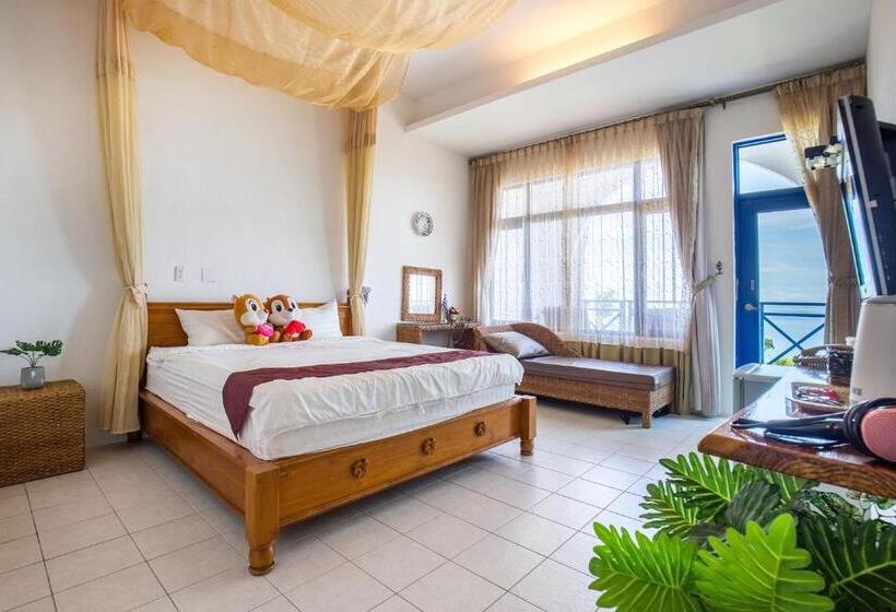 اتاق استاندارد با چشم‌انداز دریا, Xiao Liuqiu Mediterranean B&b