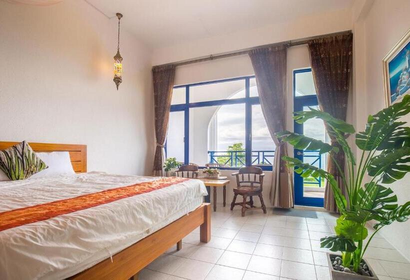 اتاق استاندارد با چشم‌انداز دریا, Xiao Liuqiu Mediterranean B&b