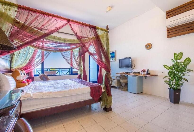 اتاق استاندارد با چشم‌انداز دریا, Xiao Liuqiu Mediterranean B&b