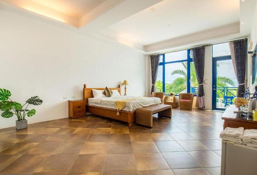 اتاق استاندارد با تخت بزرگ, Xiao Liuqiu Mediterranean B&b