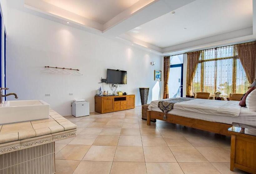اتاق استاندارد با تخت بزرگ, Xiao Liuqiu Mediterranean B&b
